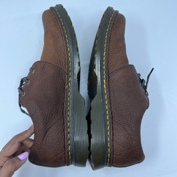 Vintage Dr.Martens Hazeldon Men’s Grizzly Leather Brown Casual Shoes US 13 M main image 8